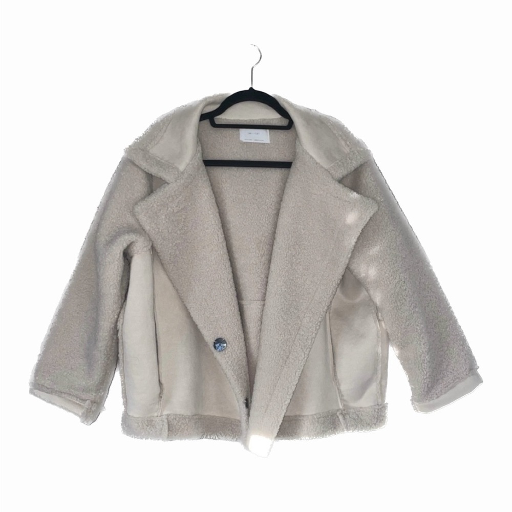 Oak + Fort Shearling Jacket
